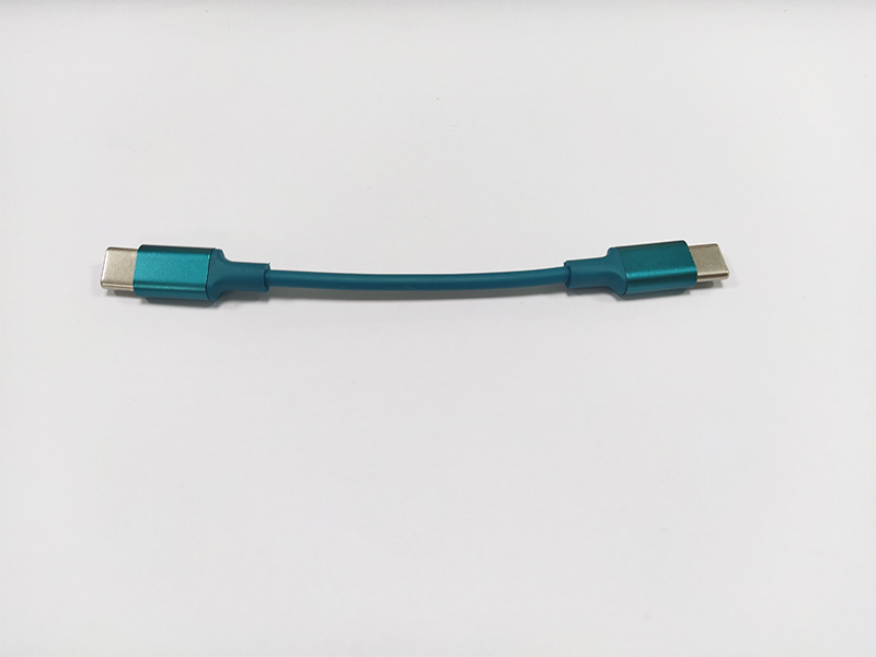 音频蓝狮在线开户，双USB-C接口音频数据线